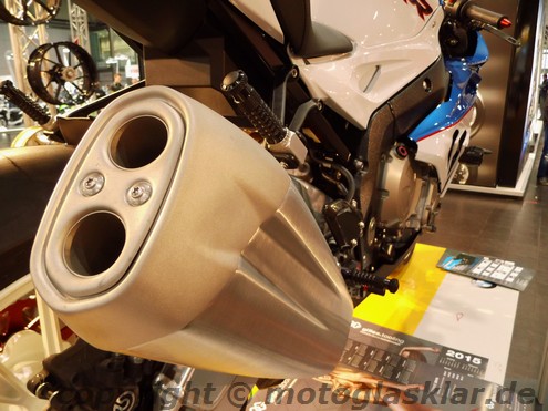 BMW S 1000 RR neue Abgasanlage