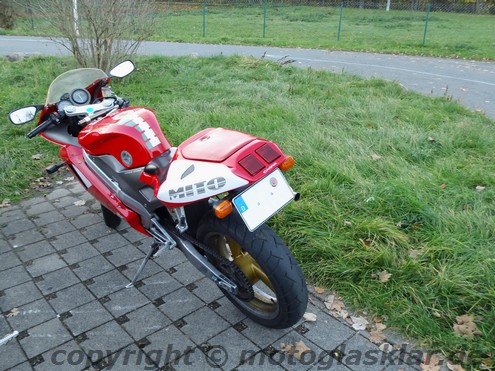 Cagiva Mito 125 Heckansicht