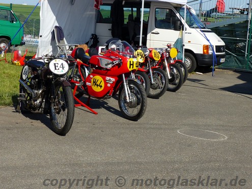 Classic Bikes von Ducati und Aermacchi