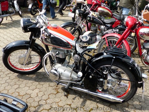 Horex Regina mit 350 ccm ca. 1952