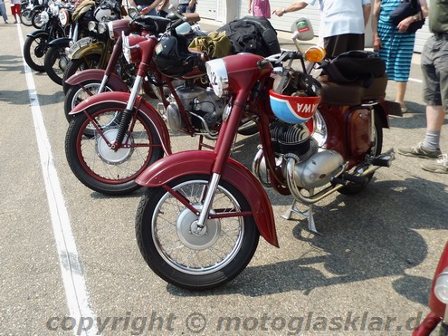 Jawa Motorräder, Sachsen Classic 2015