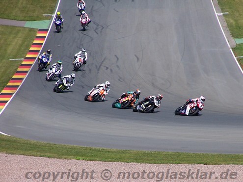 IDM Superbike Saison 2011 Rennlauf Sachsenring