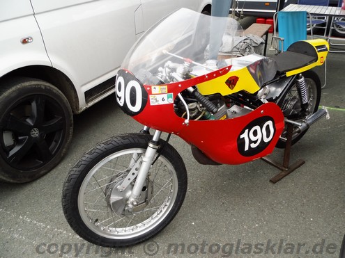 Maico Rennmotorrad MD 125 RS3 Wassergekühlt