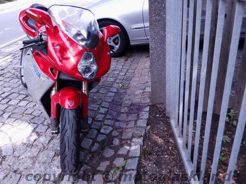 Frontansicht MV Agusta F4 1000 Baujahr 2007