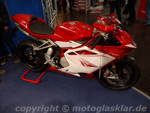 Seitenansicht Rechts MV Agusta F4 1000 Baujahr 2007