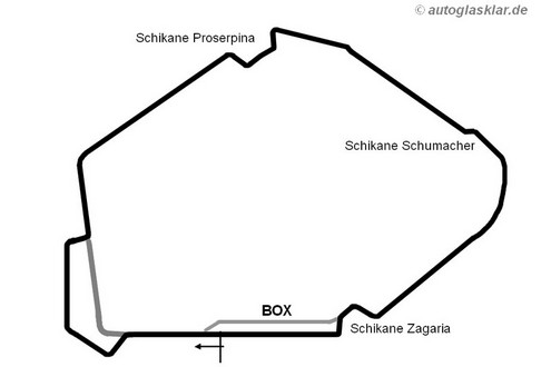 Pergusa Autodromo Streckenführung