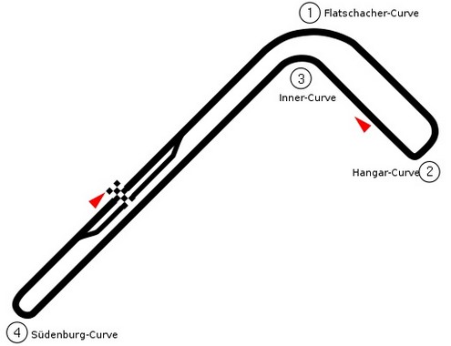 Circuit Zeltweg Ring Streckenführung