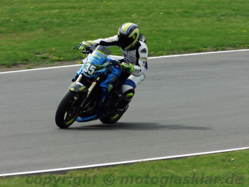 Suzuki GSR 750 Lausitzring #35 Kjel Karthin