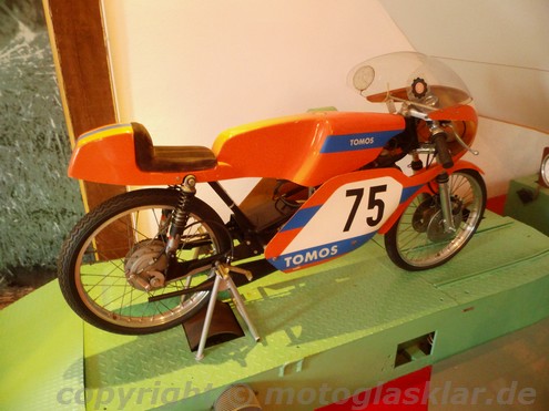 Tomos Rennmaschine D75 von 1975